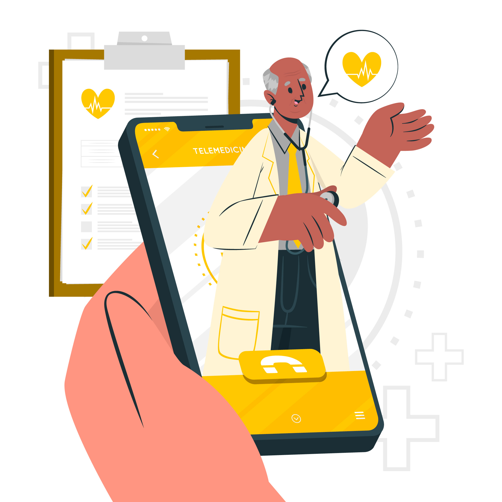 Self Diagnosis for Patients - Provided by FreePik